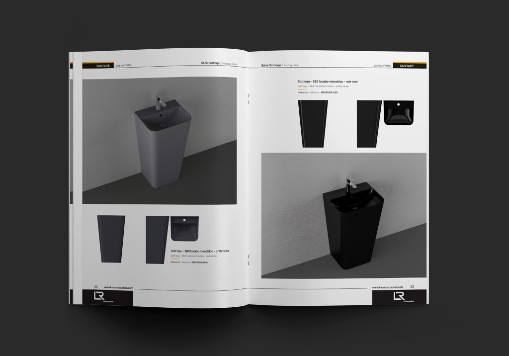 Katalog iç sayfa tasarımları