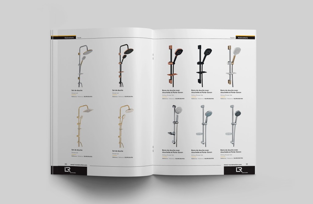 Katalog iç sayfa tasarımları