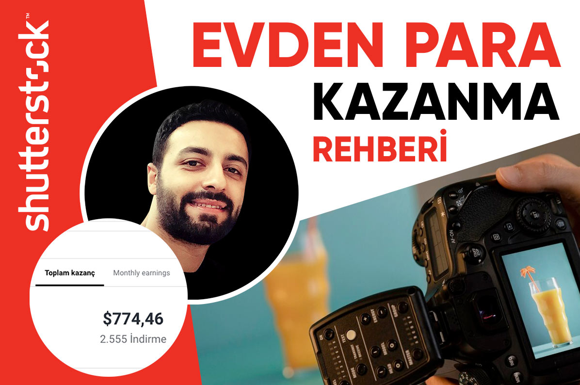 Shutterstock.com İle Evden Para Kazanma Rehberi