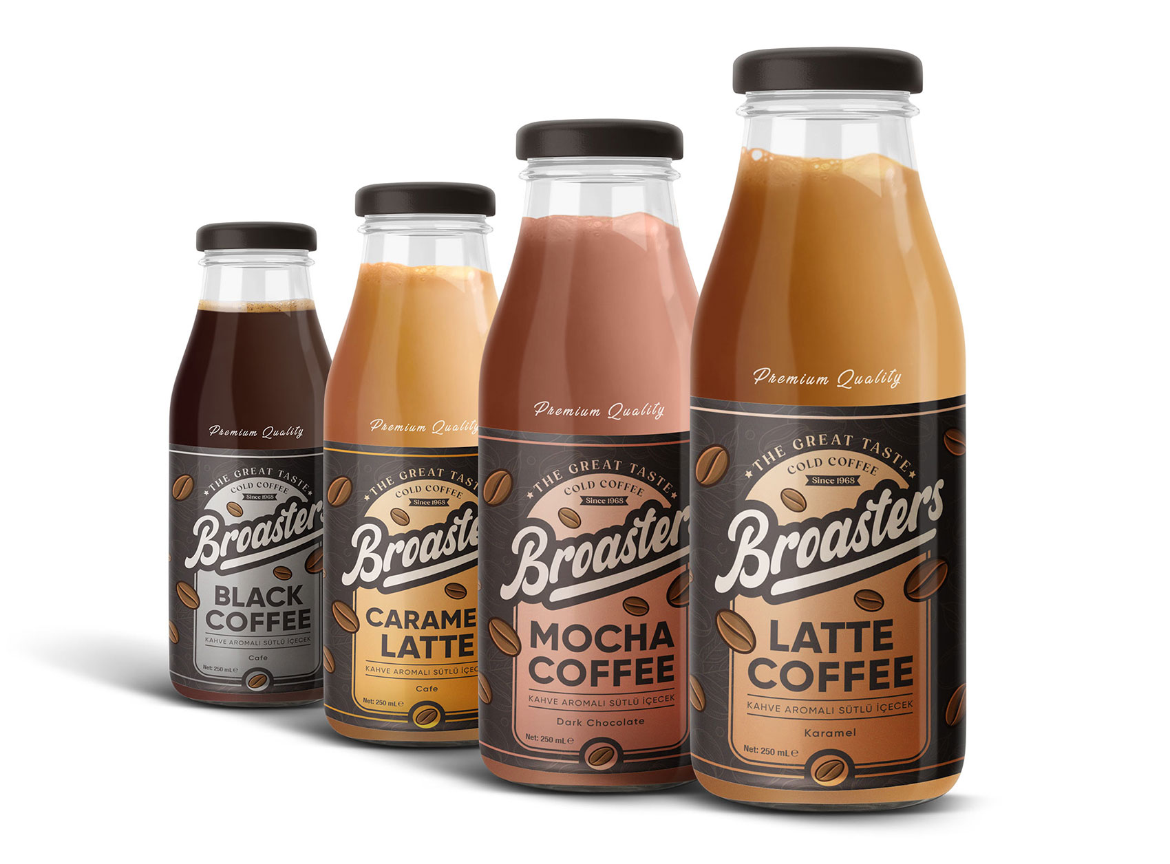 İçecek şişesi ambalaj tasarımı