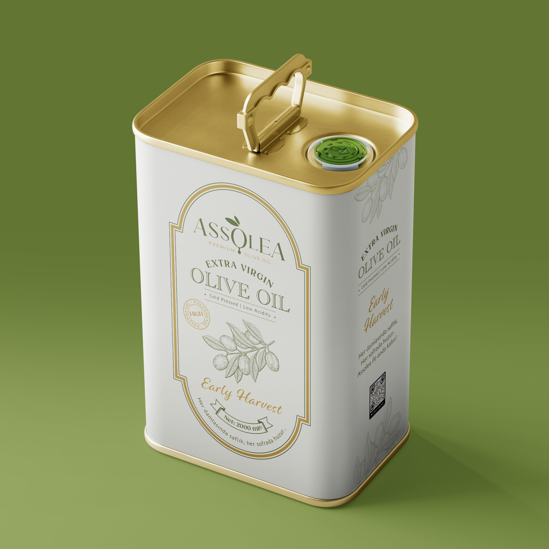 Zeytinyağı Ambalaj Tasarımı