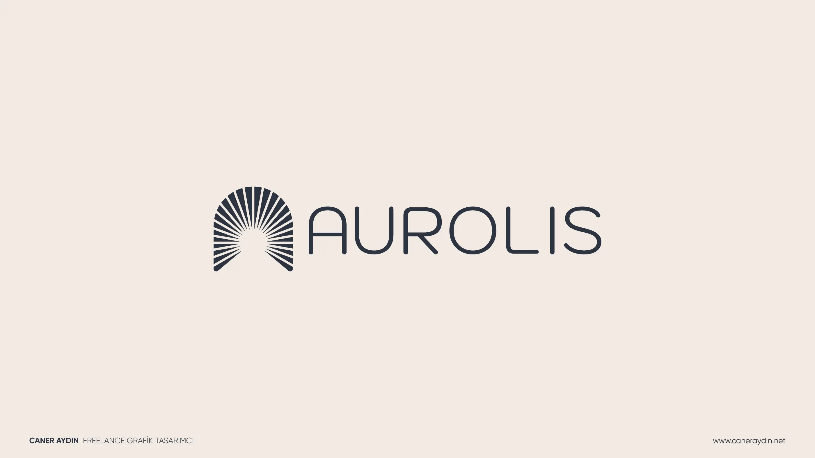 Aurolis markası için hazırlanan ev dekorasyonu logo tasarımı