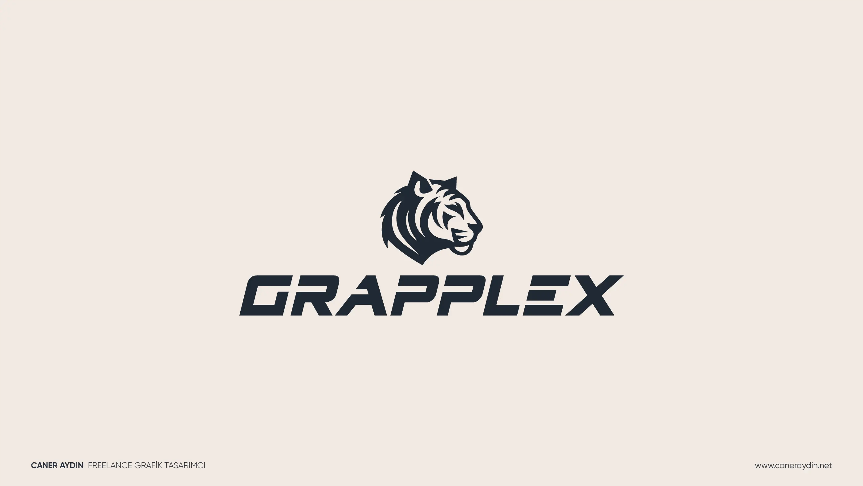 Grapplex dövüş sporları giyim markası için logo tasarımı