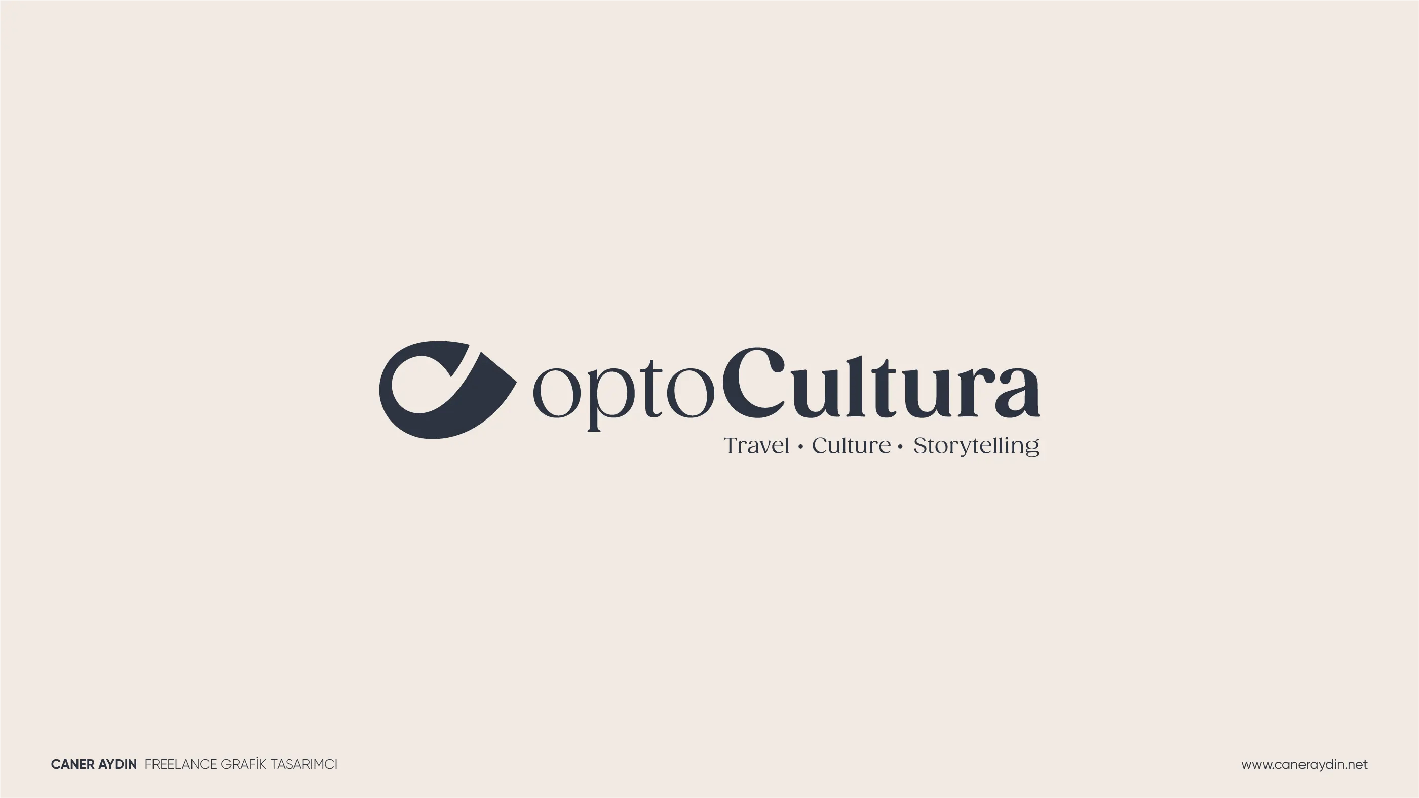 Opto Cultura gezi ve kültür markası için logo tasarımı