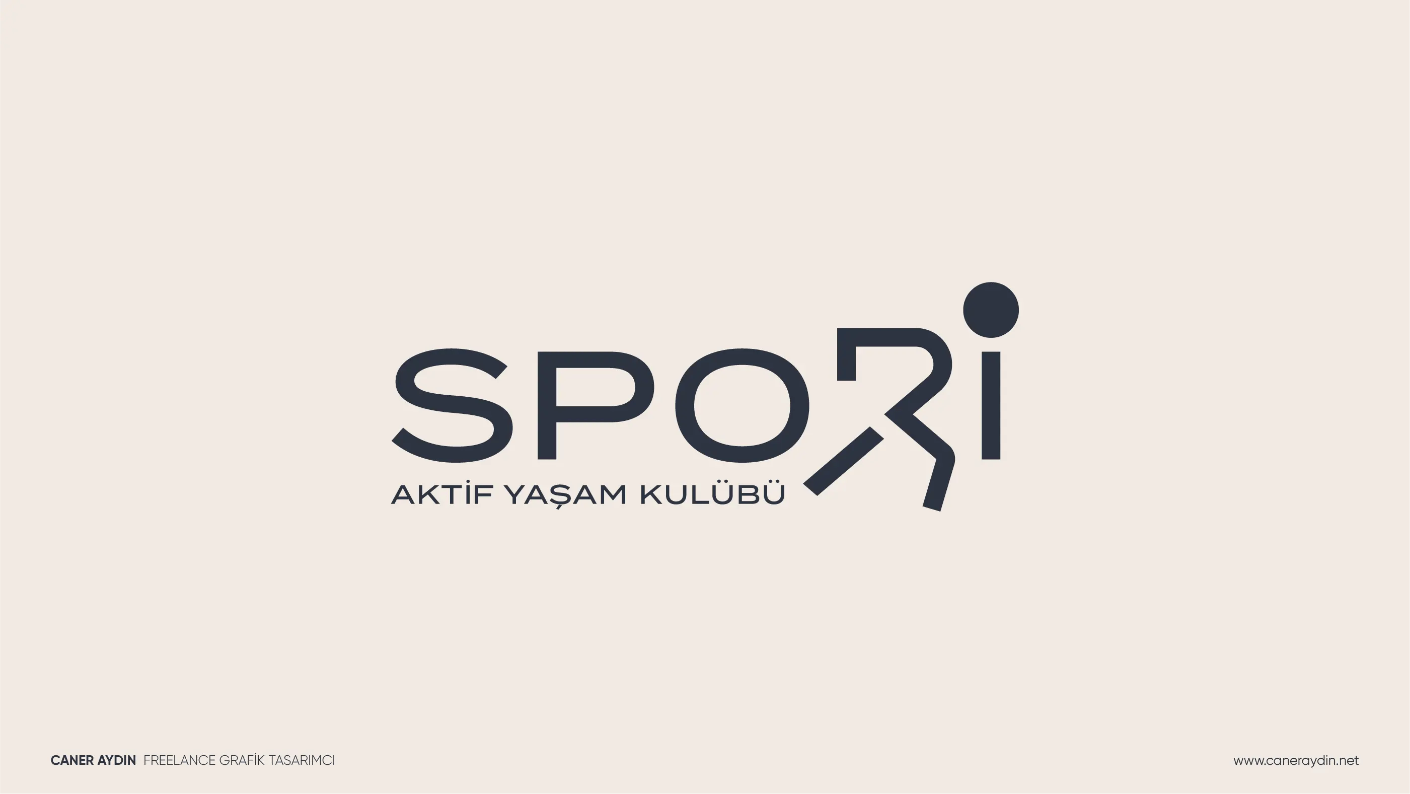 spori spor salonu için hazırlanan logo tasarımı