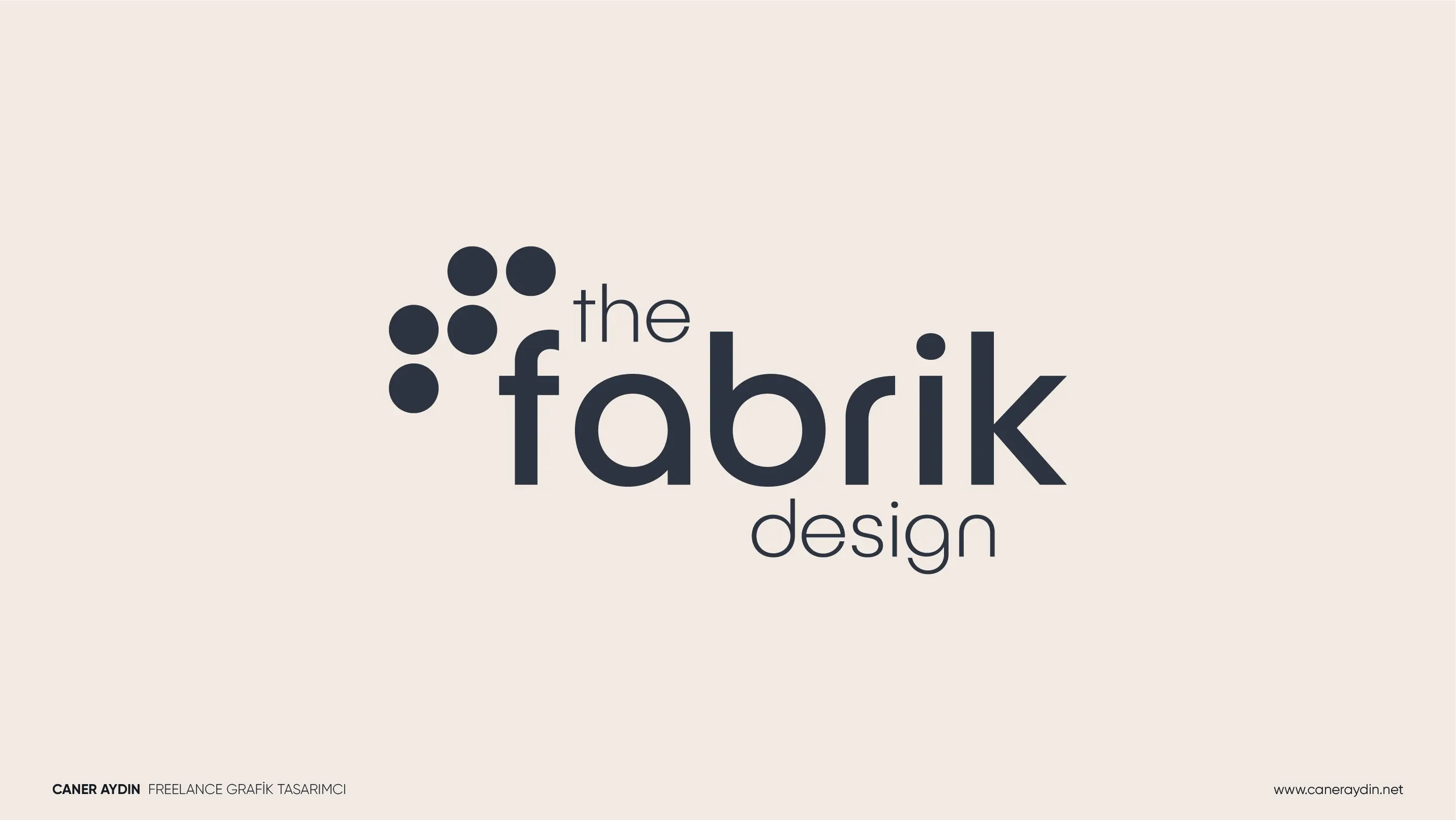 The Fabrik Design için hazırlanan iç mimarlık logo tasarımı