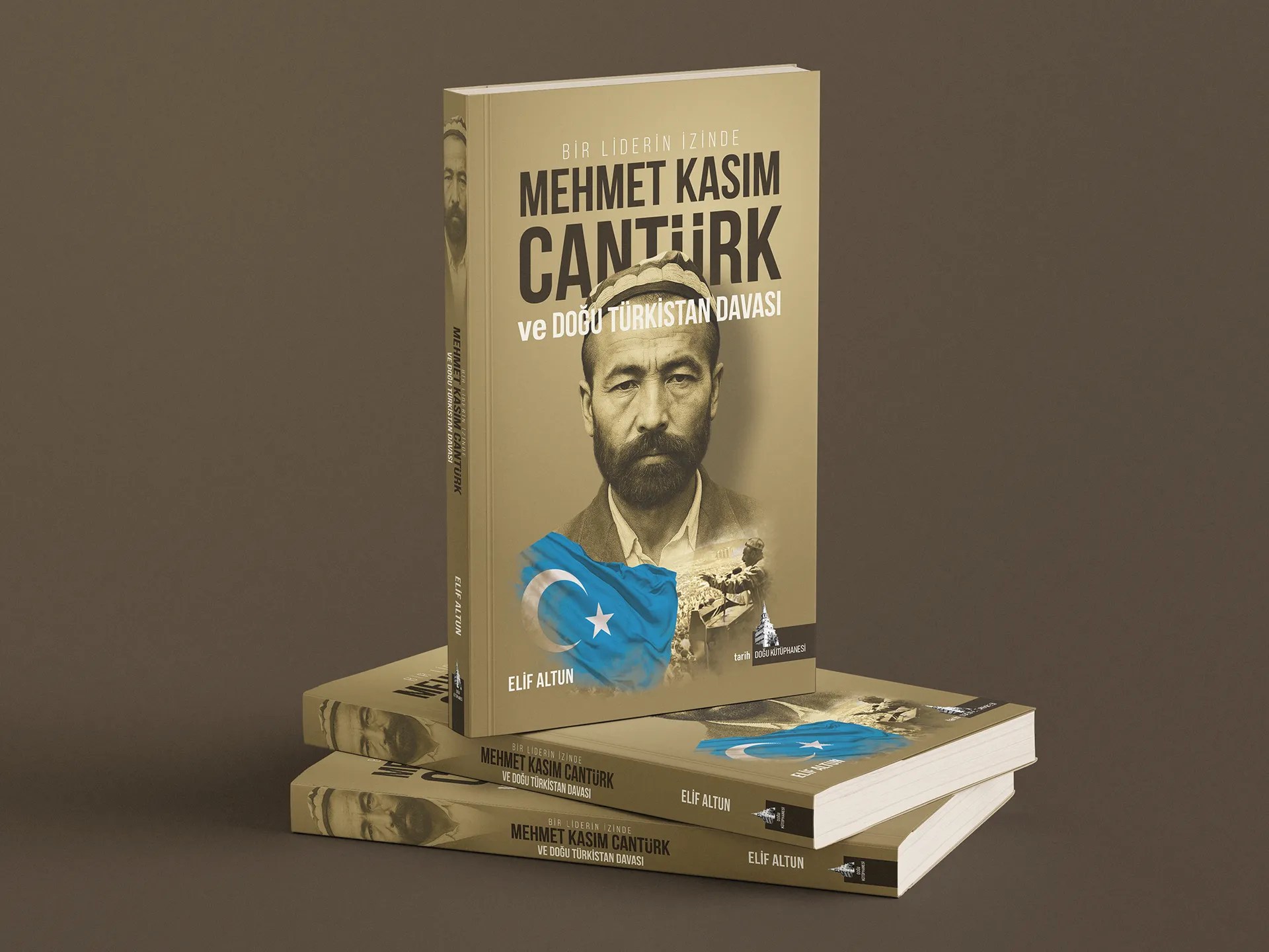 Tarih kitabı için hazırlanan profesyonel kitap kapağı tasarımı
