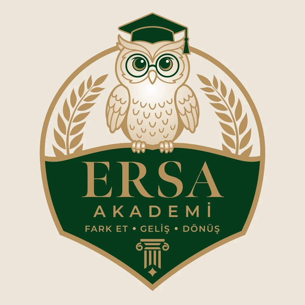 Ersa Akademi için Caner Aydın tarafından profesyonel olarak yeniden çizilen vektörel logo tasarımı
